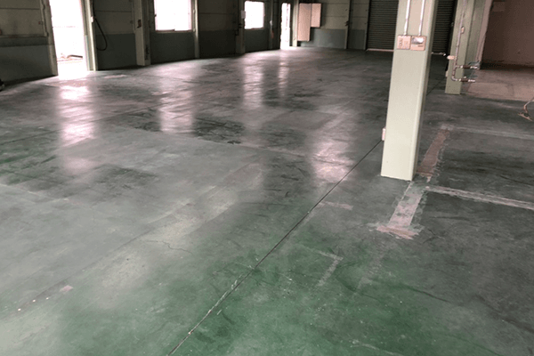 倉庫などの塗り床