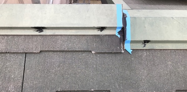 千葉県八千代市　屋根塗装　付帯部塗装　防水工事　シーリング(コーキング)工事 (2)