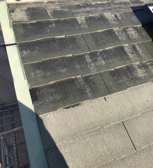千葉県八千代市　屋根塗装　付帯部塗装　下塗り (2)