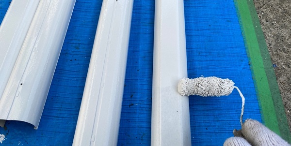 千葉県八千代市　屋根塗装　外壁塗装　付帯部塗装　スリムダクト塗装 (4)