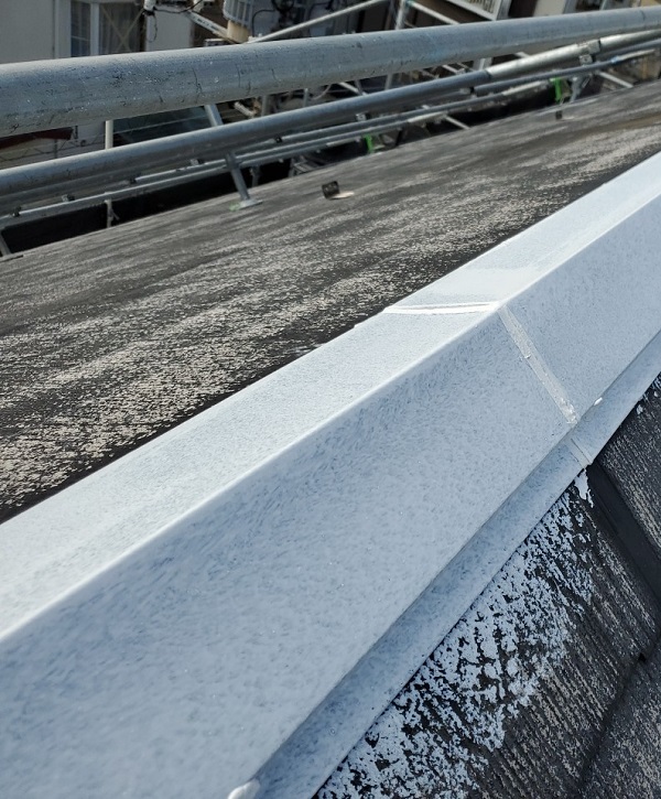 千葉県八千代市　屋根塗装　外壁塗装　付帯部塗装　板金錆び止め塗装　日本ペイント　オーデハイポンプライマー (2)