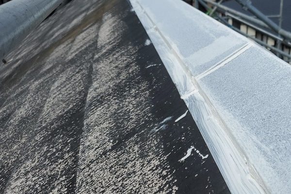 千葉県八千代市　屋根塗装　外壁塗装　付帯部塗装　板金錆び止め塗装　日本ペイント　オーデハイポンプライマー (1)