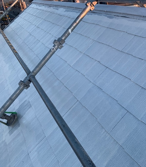 千葉県八千代市　屋根塗装　外壁塗装　付帯部塗装　屋根下塗り　日本ペイント　１液ベストシーラー (2)
