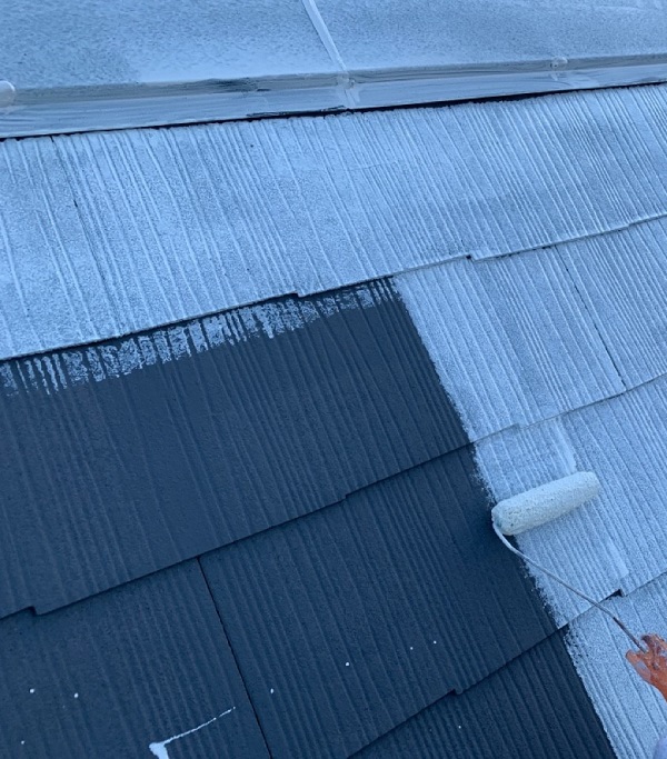 千葉県八千代市　屋根塗装　外壁塗装　付帯部塗装　屋根下塗り　日本ペイント　１液ベストシーラー (3)