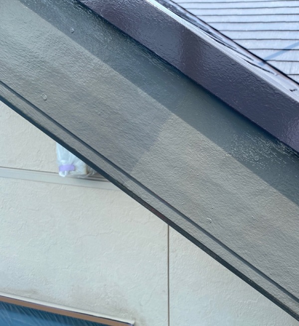 千葉県市原市　S様邸　屋根塗装・外壁塗装　付帯部塗装　破風板とは (1)