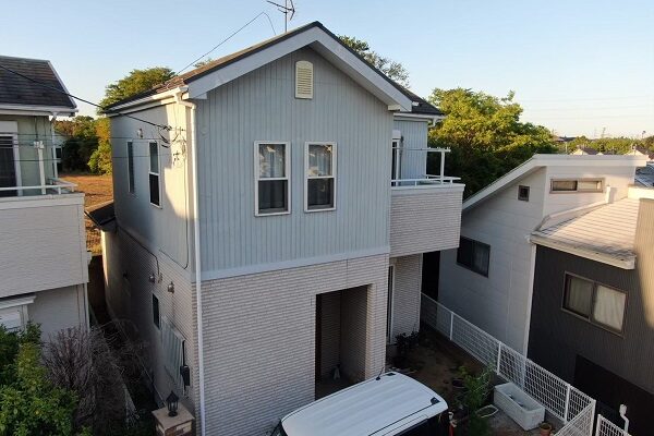 千葉県四街道市　K様邸　屋根重ね葺き工事・外壁塗装・付帯部塗装・防水工事