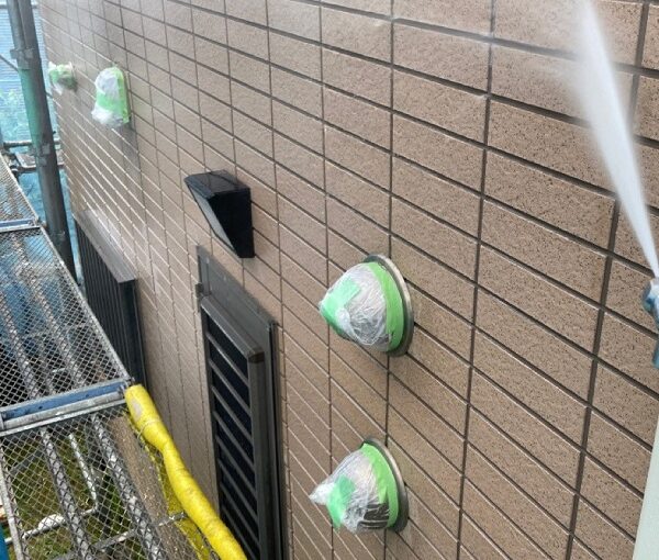千葉県市原市　S様邸　屋根塗装・外壁塗装　下地処理　高圧洗浄 (4)