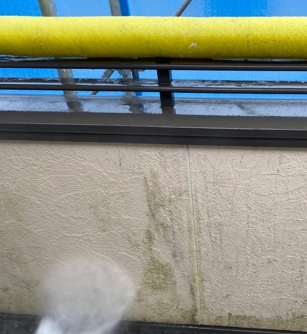 千葉県市原市　S様邸　屋根塗装・外壁塗装　下地処理　高圧洗浄 (2)