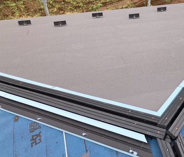 千葉県四街道市　K様邸　屋根重ね葺き工事・外壁塗装　本体設置　ガルバリウム鋼板 (5)