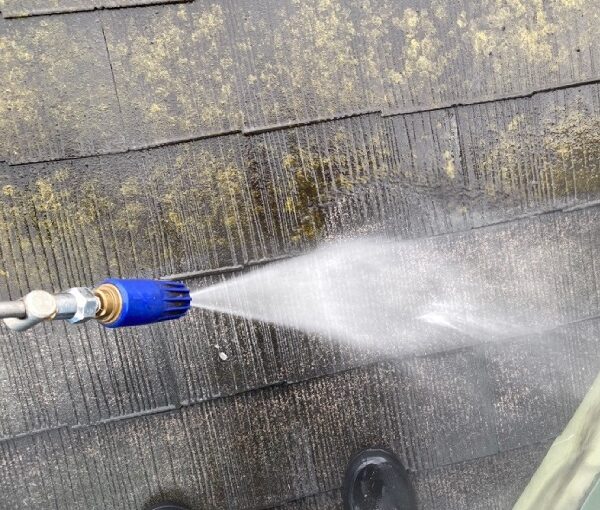 千葉県市原市　S様邸　屋根塗装・外壁塗装　下地処理　高圧洗浄 (3)
