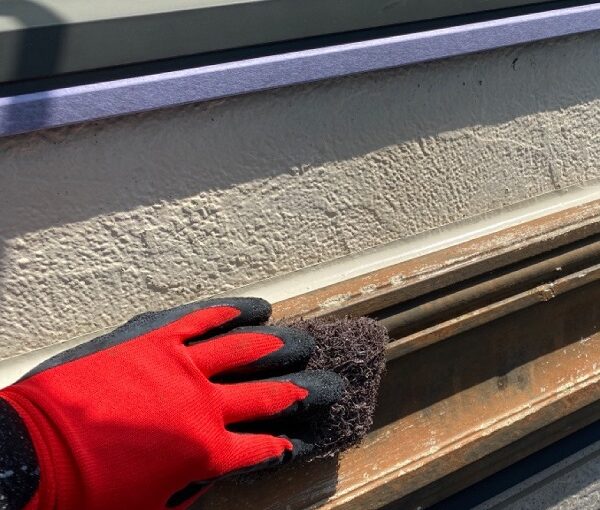 千葉県市原市　S様邸　屋根塗装・外壁塗装　帯板　シャッターボックス (7)