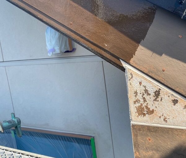 千葉県市原市　S様邸　屋根塗装・外壁塗装　付帯部塗装　破風板とは (2)