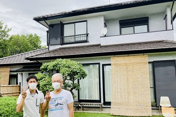 千葉県印旛郡　M様邸　屋根塗装・付帯部塗装 (2)