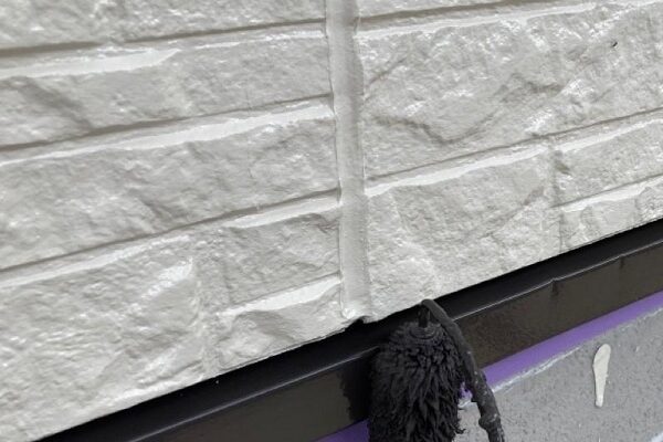 千葉県習志野市　T様邸　屋根塗装・外壁塗装　水切り板金の塗装 (1)