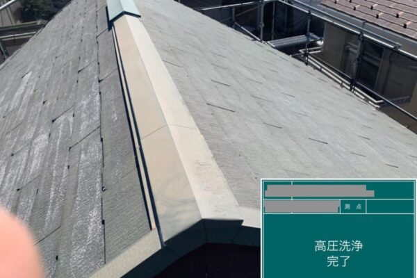 千葉県千葉市稲毛区　K様邸　屋根塗装、高圧洗浄を行いました！