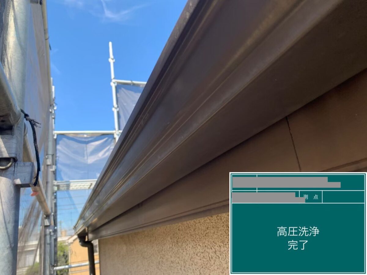 千葉県千葉市稲毛区　K様邸　屋根塗装、高圧洗浄を行いました！（2）