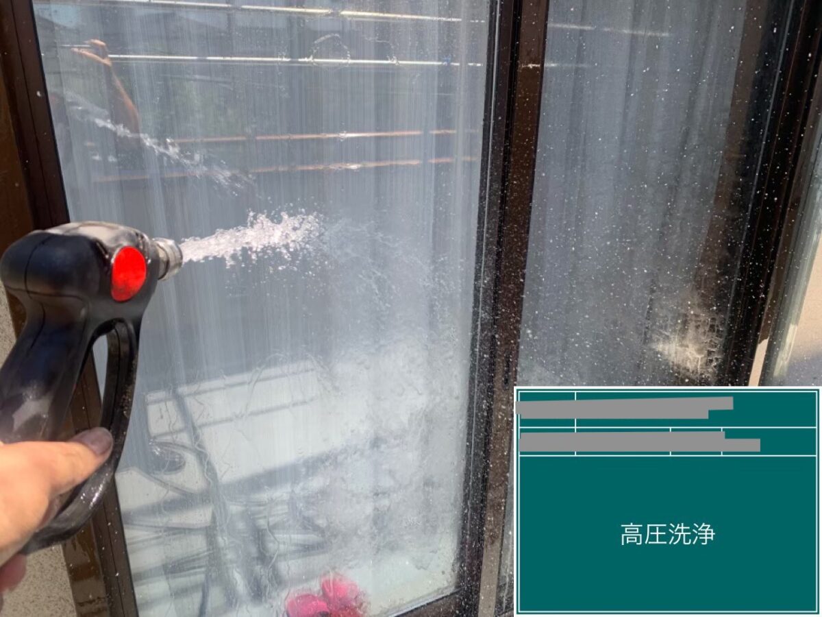千葉県千葉市稲毛区　K様邸　外壁塗装、高圧洗浄を行いました！（2）