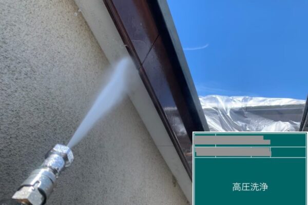 千葉県千葉市稲毛区　K様邸　外壁塗装、高圧洗浄を行いました！