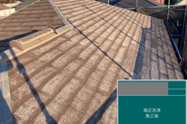 千葉県四街道市　O様邸　屋根塗装、高圧洗浄
