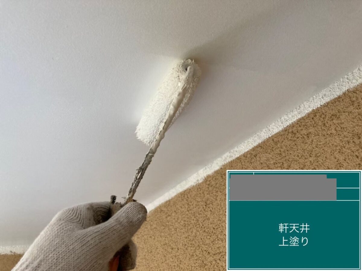千葉県四街道市　O様邸　外壁塗装、軒天井の塗装（2）