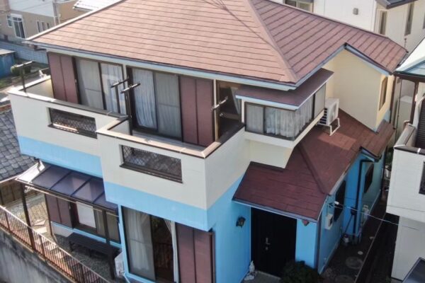千葉県習志野市　T様邸　外壁・屋根塗装、ベランダ防水工事