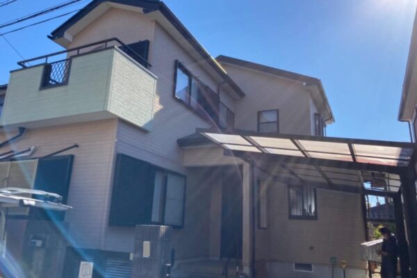 千葉県四街道市　R様邸　外壁塗装・屋根塗装・付帯部塗装・カーポートの屋根工事