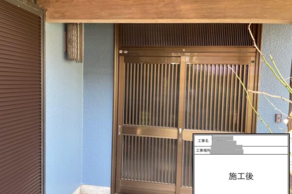 千葉県習志野市　N様邸　外壁塗装・屋根の漆喰工事・玄関塗装