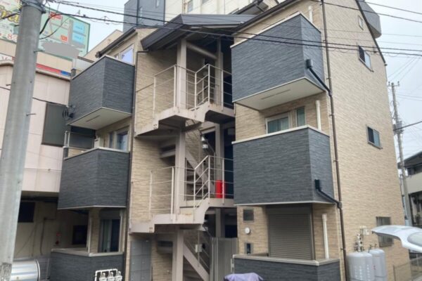千葉県四街道市　T様　マンション外壁・付帯部・階段塗装