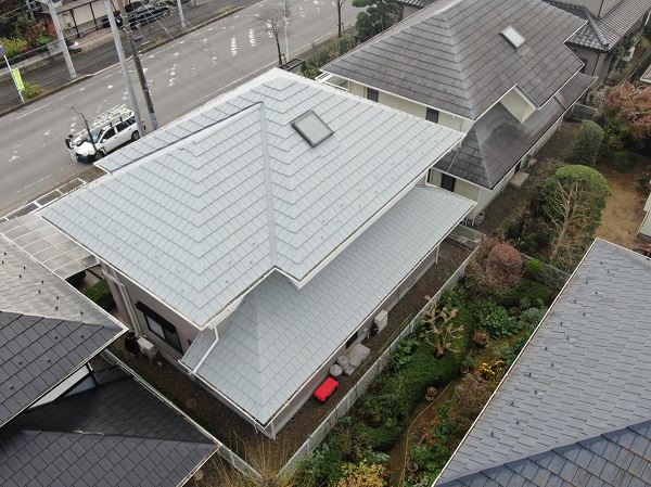 千葉県四街道市・K様　屋根塗装・外壁塗装　エスケープレミアムシリコン使用 (1)