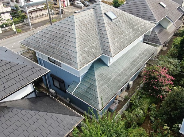 千葉県四街道市・K様　屋根塗装・外壁塗装　エスケープレミアムシリコン使用 (4)