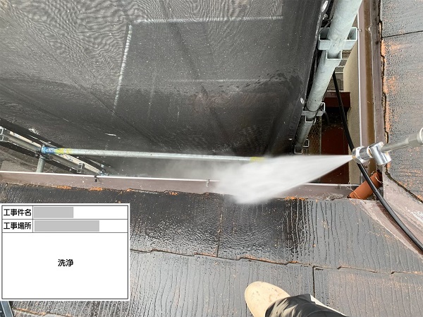 千葉県習志野市・M様　外壁塗装・屋根塗装　高圧洗浄で綺麗になりました！ (1)