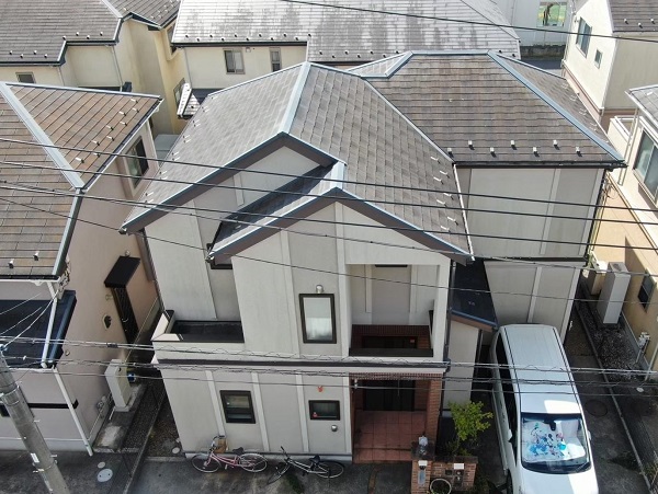千葉県四街道市・Y様　屋根塗装・外壁塗装　ナノコンポジットW (3)