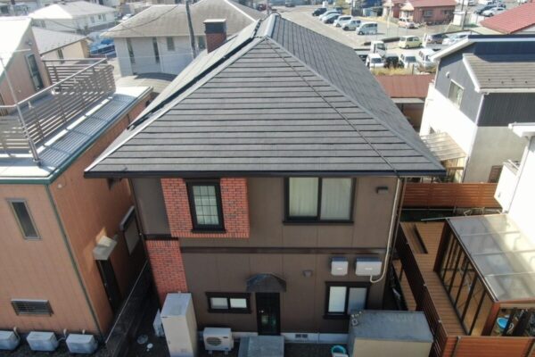 千葉県千葉市稲毛区　K様邸　屋根葺き替え・外壁塗装　葺き替えで屋根を一新しました