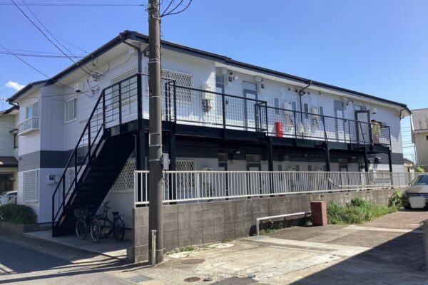 千葉県佐倉市　Y様　アパート２棟分　屋根塗装・外壁塗装・鉄骨階段塗装