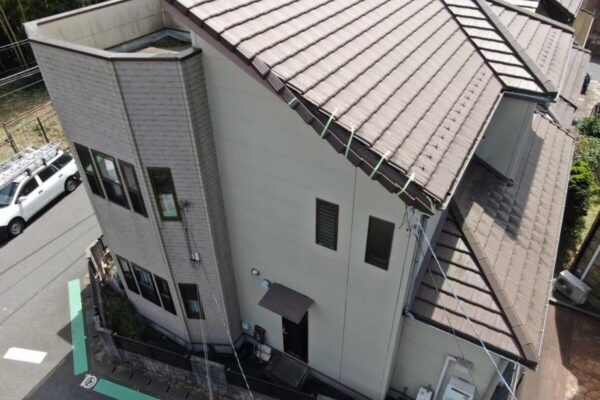 千葉県千葉市若葉区　N様邸　屋根塗装・外壁塗装・防水工事　トップコート工法