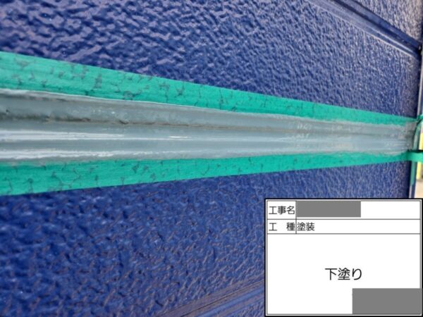 千葉県四街道市　アパート　外壁塗装工事　コーキング補修～塗装