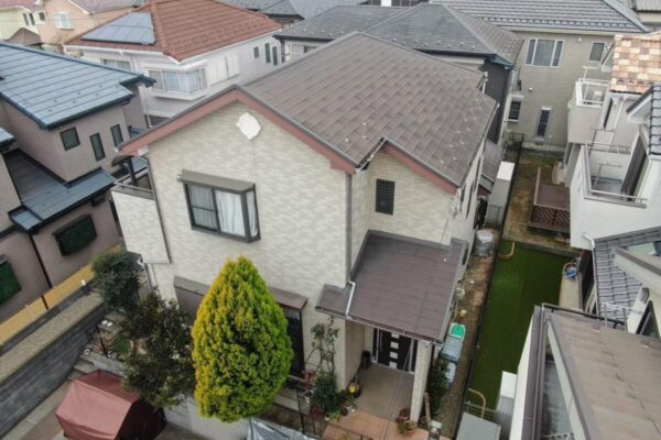 千葉県千葉市稲毛区　Ｉ様邸　屋根塗装・外壁塗装工事　質問にも丁寧に答えていただきました！
