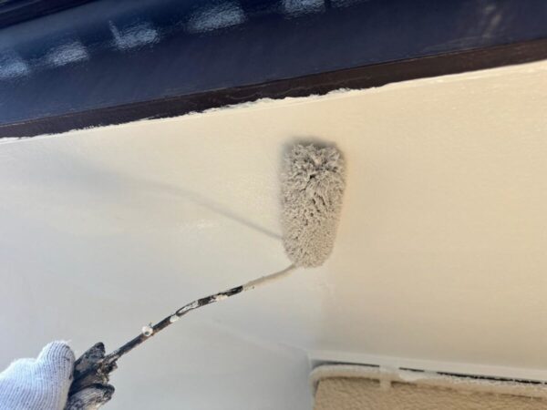 千葉県千葉市若葉区 N様邸 付帯部塗装 美観向上のために軒天塗装をおこないました!