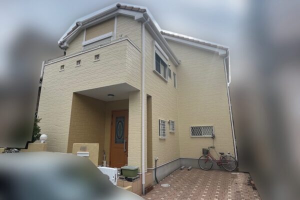千葉県千葉市　I様　外壁塗装・ベランダ防水工事　汚れが消えて明るい外観に